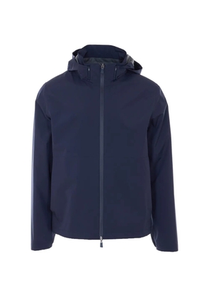 Herno detachable-hood jacket - Blue