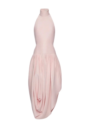 Magda Butrym halterneck draped dress - Pink