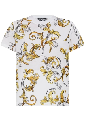 Versace Jeans Couture Barocco Outline T-shirt - White