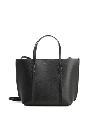 Tory Burch small Perry pebbled leather tote bag - Black