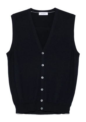 Gran Sasso button-front wool cardigan - Blue