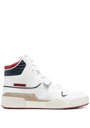 MARANT Alseeh high-top leather sneakers - White
