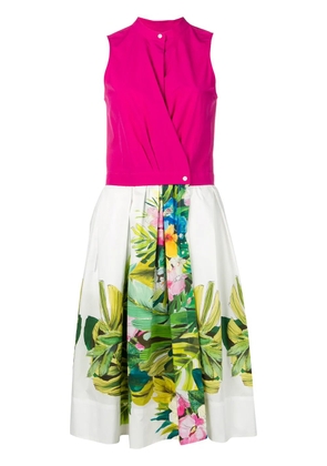 Sara Roka Jinta floral-print dress - Pink