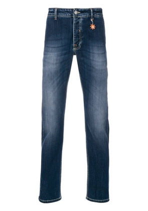 Manuel Ritz faded slim-fit jeans - Blue