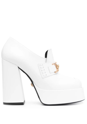 Versace Aevitas 120mm platform pumps - White