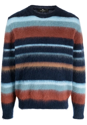 ETRO striped sweater - Blue