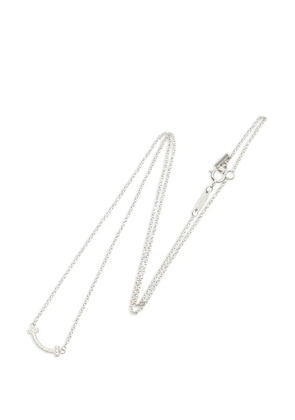 Tiffany & Co Eyewear 10s T-Smile diamond necklace - Silver