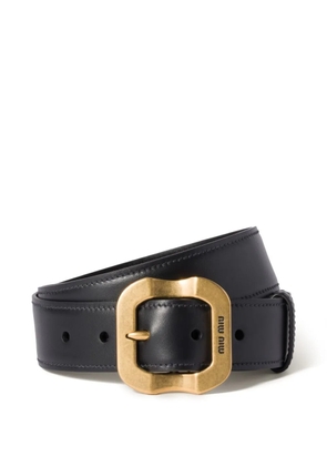 Miu Miu leather belt - Black