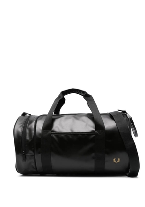 Fred Perry logo-print holdall - Black