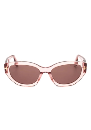 TOM FORD Eyewear cat-eye full-rim sunglasses - Pink
