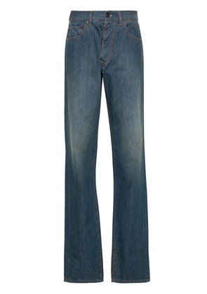 Maison Margiela straight-leg cotton jeans - Blue