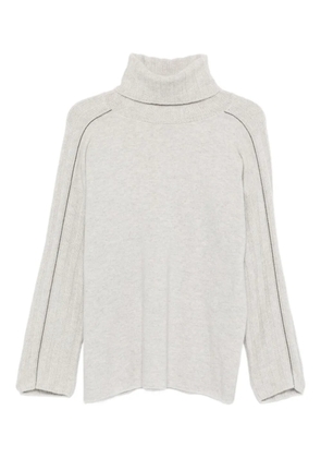 Le Tricot Perugia turtleneck sweater - Grey