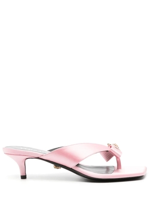 Versace Gianni Ribbon 45mm sandals - Pink