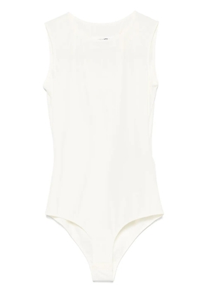 MM6 Maison Margiela stretch-jersey bodysuit - Neutrals