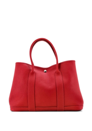 Hermès Pre-Owned Garden Party Leather 36 tote bag - Red