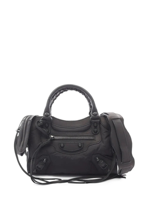 Balenciaga Pre-Owned 2010-2026 Mini Nylon Motocross Classic City satchel - Black