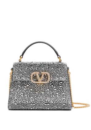 Valentino Garavani mini VSLING VLogo Signature shoulder bag - Silver
