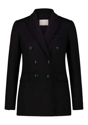 Circolo 1901 double-breasted flap-pockets coat - Black