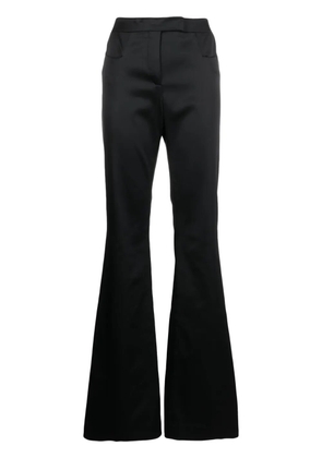 TOM FORD flared satin trousers - Black