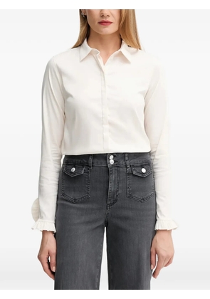 Mos Mosh ruffled-detail shirt - White
