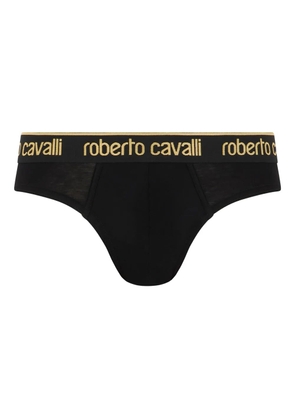 Roberto Cavalli logo-band briefs - Black