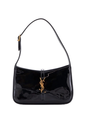 Saint Laurent Pre-Owned Le 5 a 7 Patent Small hobo bag - Black