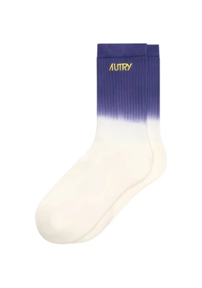 Autry tie-dye ribbed socks - Neutrals