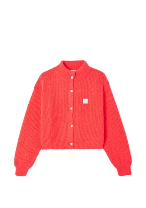 American Vintage buttoned east cardigan - Red