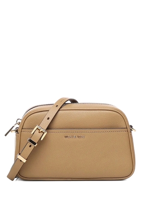 Michael Michael Kors small Jet Set Camera leather cross body bag - Neutrals