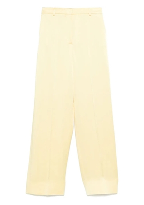 Stella McCartney low-rise straight-leg trousers - Yellow