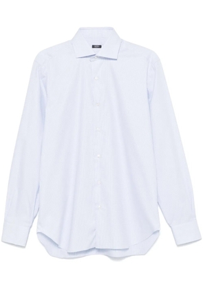 Barba polka-dot shirt - White