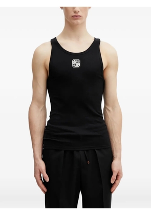 VETEMENTS round-neck tank top - Black