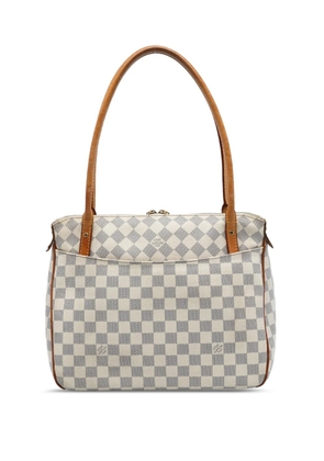 Louis Vuitton Pre-Owned 2011 Damier Azur Figheri PM shoulder bag - White