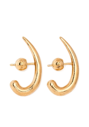 Panconesi curved earrings - Gold