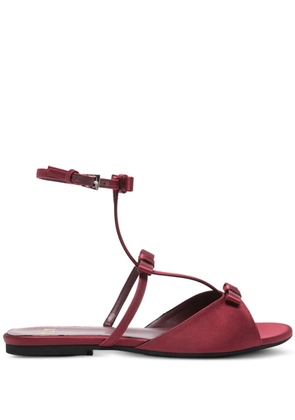 Nº21 bow-detail ankle-strap sandals - Pink