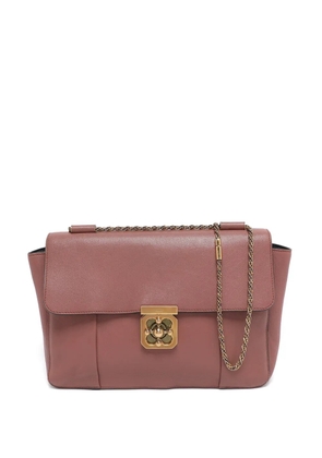 Chloé Pre-Owned Elsie leather shoulder bag - Pink