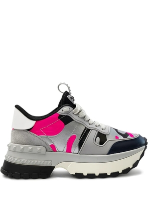 Valentino Garavani lace-up fastening sneakers - Grey