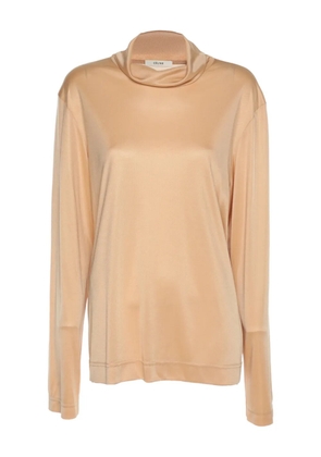 Celine Pre-Owned knit high-neck top - Neutrals