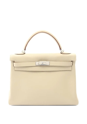 Hermès Pre-Owned 2007 32 Kelly two-way leather handbag - Neutrals