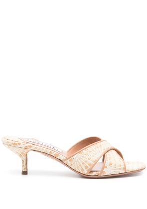 Aquazzura 55mm Divine mules - Neutrals