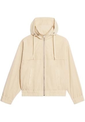 AMI Paris Ami de Coeur hooded jacket - Neutrals