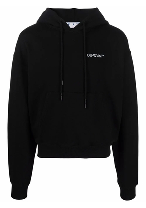 Off-White Caravaggio Crowning print hoodie - Black