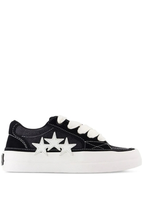 AMIRI glitter star trainers - Black