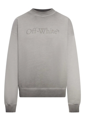 Off-White logo print Laundry Skate sweatshirt - Grey