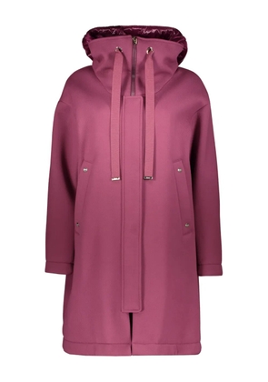 Herno hooded coat - Purple