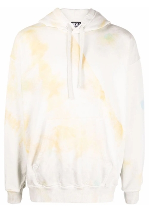 Diesel tie-dye pullover hoodie - Neutrals
