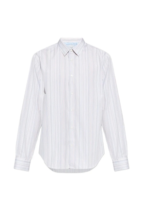 Paul Smith striped long-sleeve shirt - White