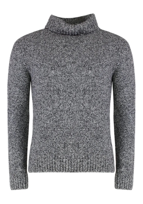 Moorer turtleneck speckled sweater - Grey