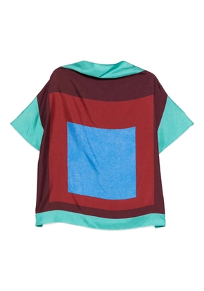 LOEWE geometric-print top - Green