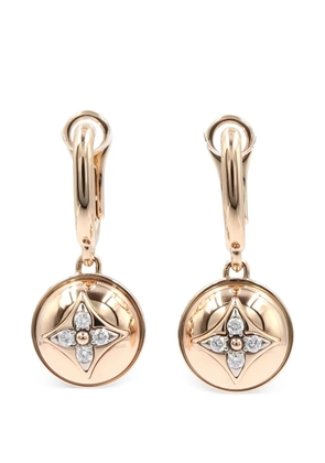 Louis Vuitton Pre-Owned 2010s B Blossom diamond earrings - Pink